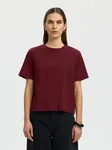 Boxy T-shirt - Tawny Port