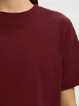 Boxy T-shirt - Tawny Port