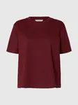 Boxy T-shirt - Tawny Port