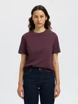 Boxy T-shirt - Fig/Purple