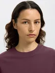 Boxy T-shirt - Fig/Purple