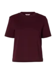 Boxy T-shirt - Fig/Purple