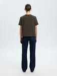 Boxy T-shirt - Delicioso/Brown