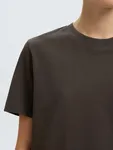 Boxy T-shirt - Delicioso/Brown
