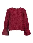 Långärmad blus - Karanda Red