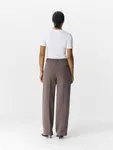 Sigrid Hw Casual Pants - Seal Brown