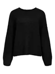 Stickad Tröja - Black