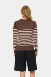 Milasz Pullover - Fondue Fudge Rice Stripe