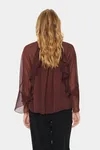 Blus Med Volang - Fudge