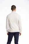 Polotröja - Off White Mel