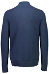 Halv Zip Cardigan - Dusty Blue Mel