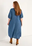 Camilla Långklänning - Medium Blue Denim