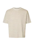 Randig T-shirt - Oatmeal