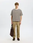 Randig T-shirt - Demitasse