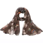 Scarf Alice - Brun