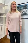 Stickad Tröja - Pink