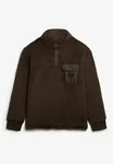 Pile Fleecejacka - Slate Brown