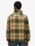 Overshirt Ullblandning - Western Ombre Olive Green