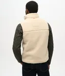 Fleece Väst - Oatmeal Beige