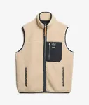 Fleece Väst - Oatmeal Beige
