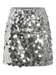 Paljettkjol - Silver