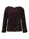 Långärmad Topp Med Paljetter - Fig