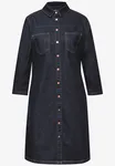 Skjortklänning Denim - Rinse Blue Washed             