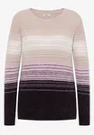 Stickad Tröja - Eggplant Red                  
