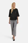 Blus Med Strasspärlor - Black
