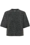 Stickad Topp - Dark Grey Melange