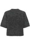 Stickad Topp - Dark Grey Melange