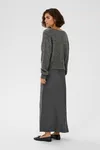 Elegant Långkjol - Black Oyster