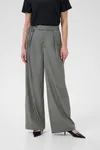 Kostymbyxa Med Knytband - Grey Melange / Chalk Stripe
