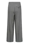 Kostymbyxa Med Knytband - Grey Melange / Chalk Stripe
