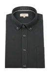 Melange Brushed Shirt - Deep Army Mel