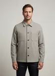 Overshirt - Stone Mel