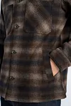 Overshirt Ullblandning - Dk Brown