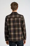 Overshirt Ullblandning - Dk Brown