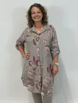 Milou LångSkjorta - Taupe