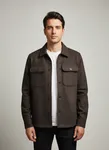 Overshirt - Seal Brown