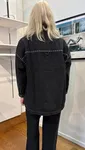 Jeansjacka Oversize - Black