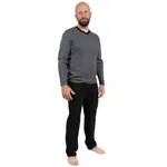 Pyjamas Lång Ärm - Black