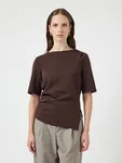 Yaspina 2/4 Tee S - Chocolate Brown