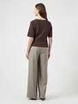 Yaspina 2/4 Tee S - Chocolate Brown
