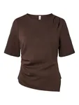 Yaspina 2/4 Tee S - Chocolate Brown