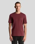 Chest Logo Interlock T-shirt - Port (y052)