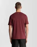 Chest Logo Interlock T-shirt - Port (y052)