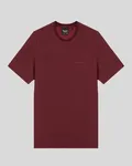 Chest Logo Interlock T-shirt - Port (y052)
