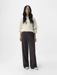 Lisa Wide Pants - Seal Brown