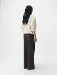 Lisa Wide Pants - Seal Brown